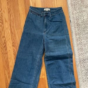 Madewell Ultra Wide leg jeans